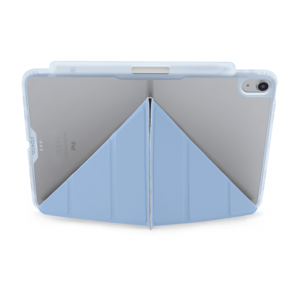 Pipetto iPad Air 11 (M2/M3/M4) -suojakotelo Origami No3 Pencil Case, vaaleansininen