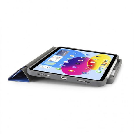 Pipetto iPad 10.9 (10. sukupolvi)/iPad 11 (A16) -kotelo Origami No2 Pencil Shield Royal Blue