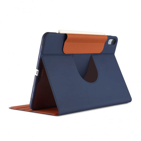 Pipetto iPad Air 11 (M2/M3/M4) -suojakotelo Origami No5 Rotating Folio Case, tummansininen