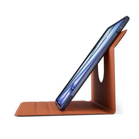 Pipetto iPad Air 11 (M2/M3/M4) -suojakotelo Origami No5 Rotating Folio Case, tummansininen