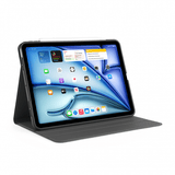 Pipetto iPad Air 11 (M2/M3/M4) -suojakotelo Origami No5 Rotating Folio Case, musta