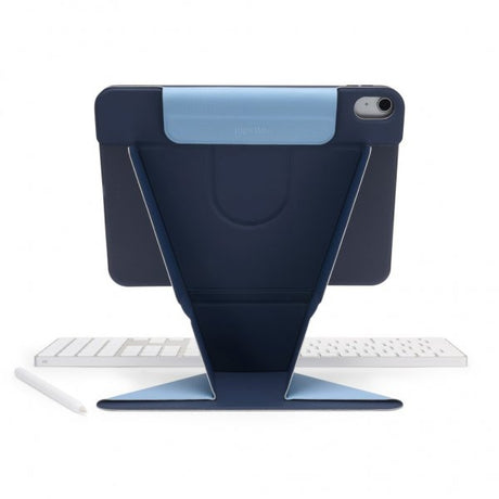 Pipetto iPad Air 13 (M2/M3/M4) -kotelo Origami No6 Stand Sininen