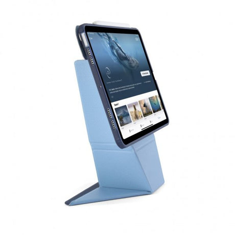 Pipetto iPad Air 13 (M2/M3/M4) -kotelo Origami No6 Stand Sininen