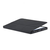 Pipetto iPad Air 13 (M2/M3/M4) -suojakotelo Origami No6 Stand, musta