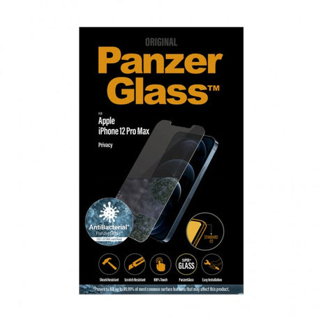 PanzerGlass iPhone 12 Pro Max näytönsuoja Standard Fit Privacy