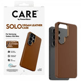 CARE by PanzerGlass Samsung Galaxy S26 Ultra -suojakuori, Solo, ruskea