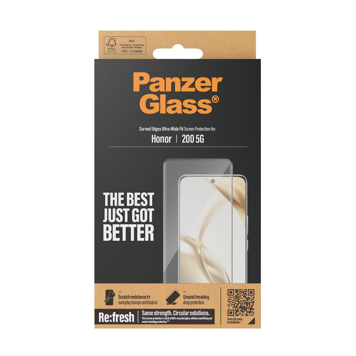 PanzerGlass Honor 200 Näytönsuoja Ultra-Wide Fit