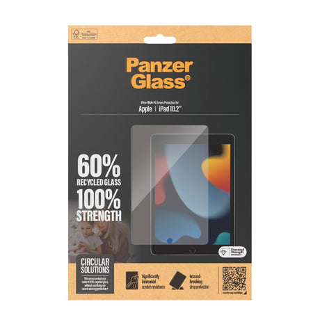 PanzerGlass iPad 10.2 (gen 7/8/9) Näytönsuoja Ultra-Wide Fit