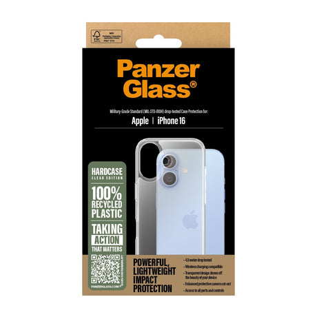 PanzerGlass iPhone 16 Kuori HardCase Kirkas