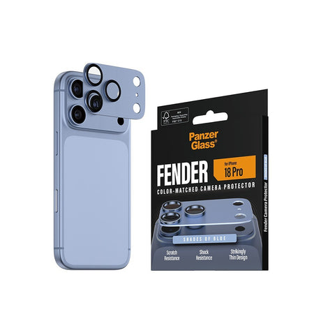 PanzerGlass iPhone 18 Pro Kameran linssinsuojus Fender Sininen