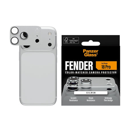 PanzerGlass iPhone 18 Pro Kameran linssinsuojus Fender Hopea