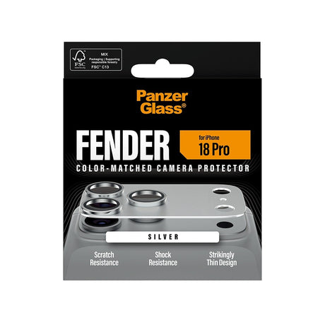 PanzerGlass iPhone 18 Pro Kameran linssinsuojus Fender Hopea