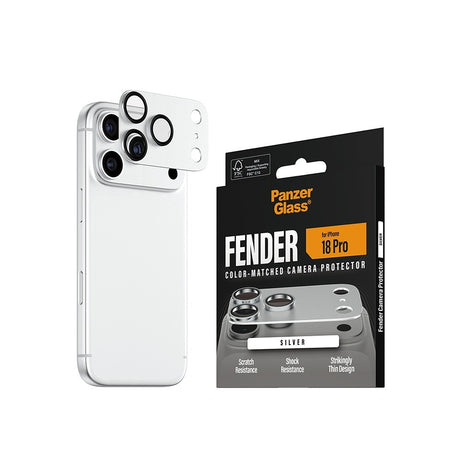 PanzerGlass iPhone 18 Pro Kameran linssinsuojus Fender Hopea