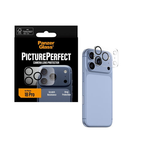 PanzerGlass iPhone 18 Pro Kameran linssinsuojus PicturePerfect