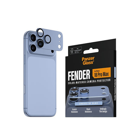 PanzerGlass iPhone 18 Pro Max Kameran linssinsuojus Fender Sininen