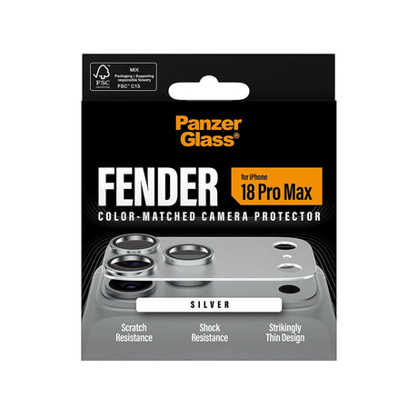 PanzerGlass iPhone 18 Pro Max Kameran linssinsuojus Fender Hopea