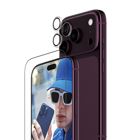 PanzerGlass iPhone 18 Pro Näytönsuoja & Kameran linssinsuojus 2-in-1 Essentials Bundle