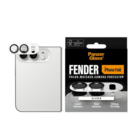 PanzerGlass iPhone Duo Kameran linssinsuojus Fender Hopea