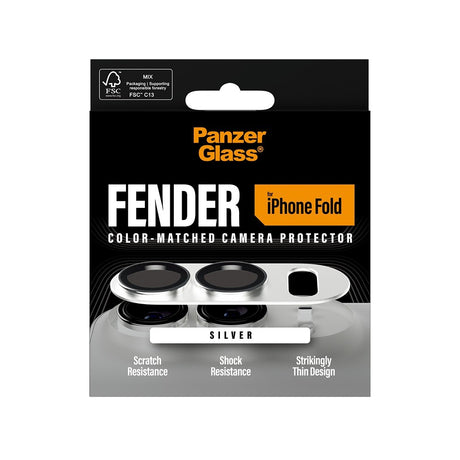 PanzerGlass iPhone Duo Kameran linssinsuojus Fender Hopea