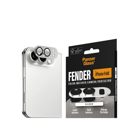 PanzerGlass iPhone Duo Kameran linssinsuojus Fender Hopea