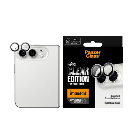 PanzerGlass iPhone Duo Kameran linssinsuojus Hoops Kirkas