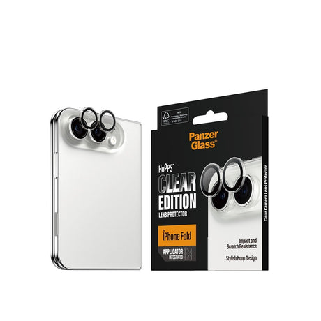 PanzerGlass iPhone Duo Kameran linssinsuojus Hoops Kirkas