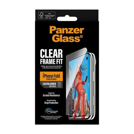 PanzerGlass iPhone Duo Näytönsuoja Frame Fit EasyAligner
