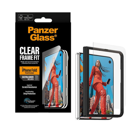 PanzerGlass iPhone Duo Näytönsuoja Frame Fit EasyAligner