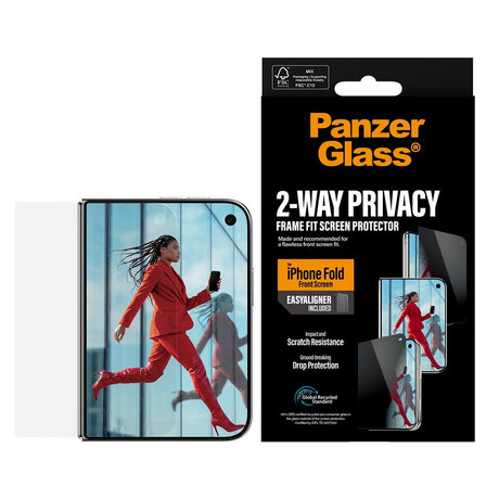 PanzerGlass iPhone Duo Näytönsuoja Frame Fit Privacy EasyAligner