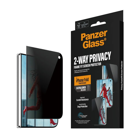PanzerGlass iPhone Duo Näytönsuoja Frame Fit Privacy EasyAligner