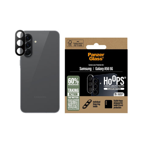PanzerGlass Samsung Galaxy A56 Kameran linssinsuojus Hoops Kirkas