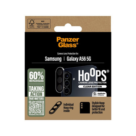 PanzerGlass Samsung Galaxy A56 Kameran linssinsuojus Hoops Kirkas