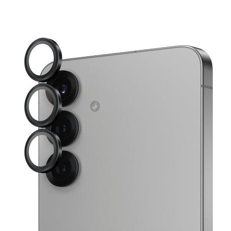 PanzerGlass Samsung Galaxy S25 Plus Kameran linssinsuojus Hoops Musta