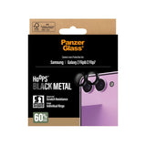 PanzerGlass Samsung Galaxy Z Flip 7/Flip 8 Kameran linssinsuojus Hoops Musta