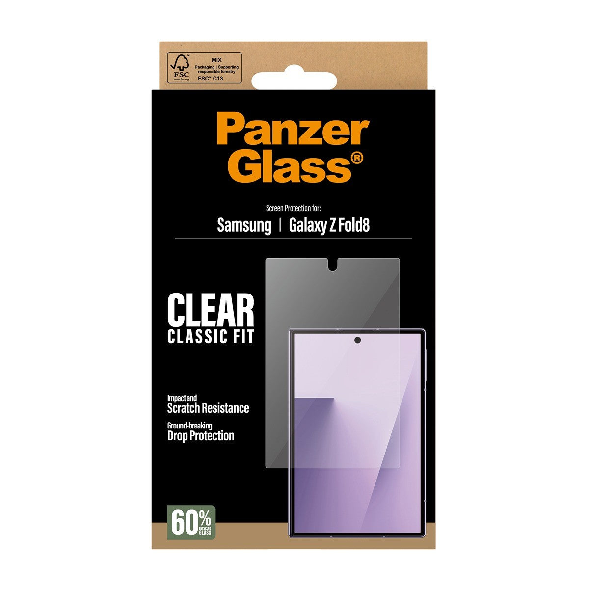 PanzerGlass Samsung Galaxy Z Fold 8 Näytönsuoja Classic Fit