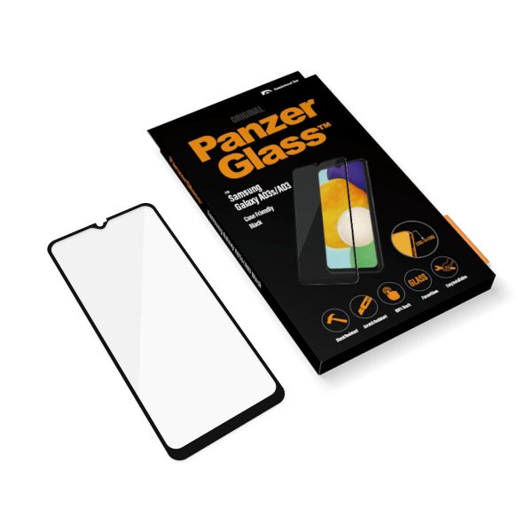 PanzerGlass Samsung Galaxy A03/A03s Näytönsuoja CaseFriendly Edge-to-Edge