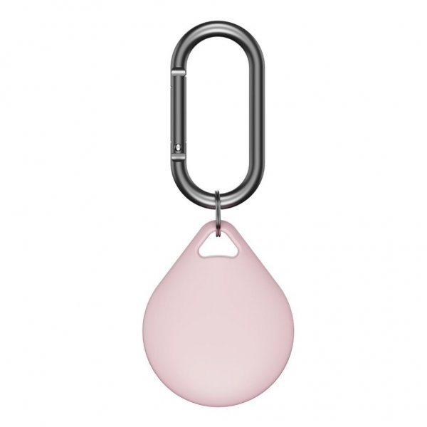 KeyBudz AirTag -pidike Secure Dock, 4 kpl, ruusu