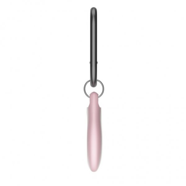 KeyBudz AirTag -pidike Secure Dock 2 kpl, pinkki