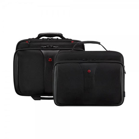 Wenger Patriot 2-osainen Business Trolley 15.6" Musta