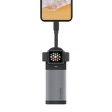 ALOGIC 6700mAh 3-in-1 Virtapankki Apple Watchille & iPhonelle