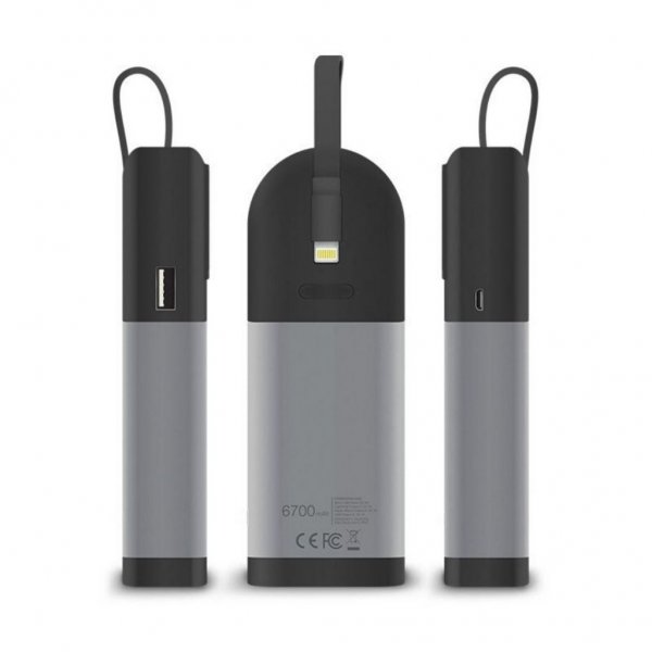 ALOGIC 6700mAh 3-in-1 Virtapankki Apple Watchille & iPhonelle