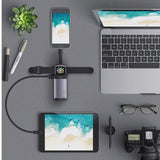 ALOGIC 6700mAh 3-in-1 Virtapankki Apple Watchille & iPhonelle
