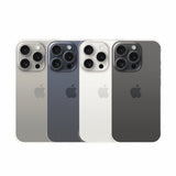 Just Mobile iPhone 15 Pro -suojakuori TENC Slim Fit, läpinäkyvä