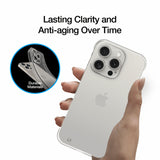Just Mobile iPhone 15 Pro Kuori TENC Slim Fit Frost