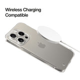 Just Mobile iPhone 15 Pro Max -suojakuori TENC Slim Fit Kirkas