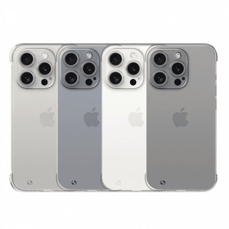 Just Mobile iPhone 15 Pro Max -suojakuori TENC Slim Fit Frost