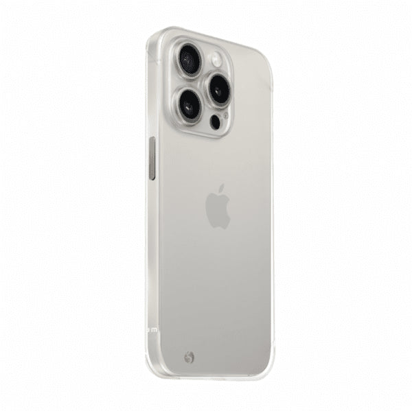 Just Mobile iPhone 15 Pro Max -suojakuori TENC Slim Fit Frost