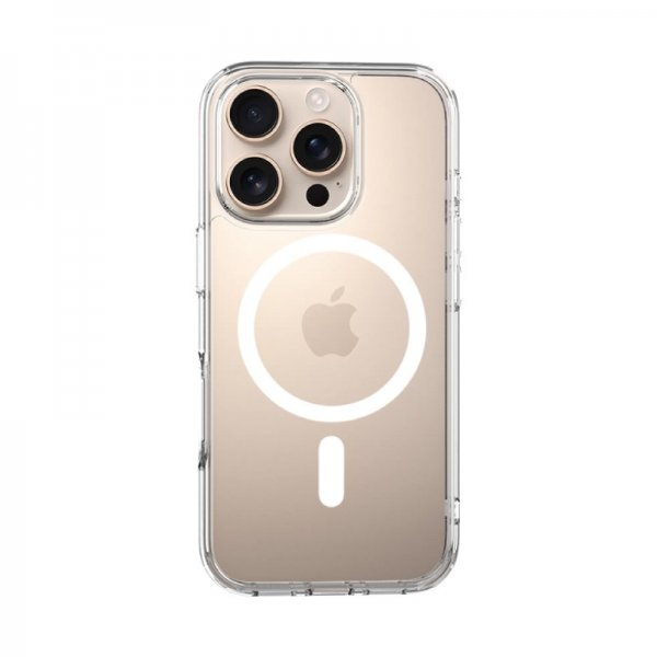 Just Mobile iPhone 16 Pro -kuori TENC Air MagSafe läpinäkyvä