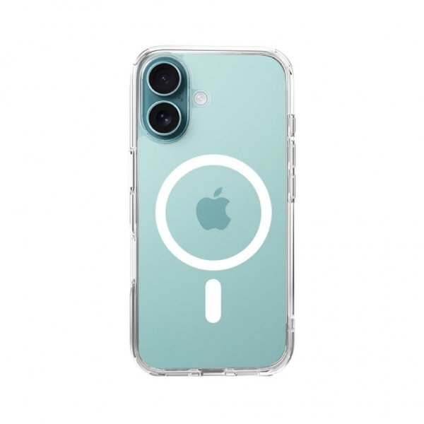 Just Mobile iPhone 16 Plus -suojakuori TENC Air MagSafe Läpinäkyvä
