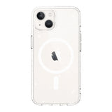 Just Mobile iPhone 14 -suojakuori TENC BlingBling MagSafe, läpinäkyvä
